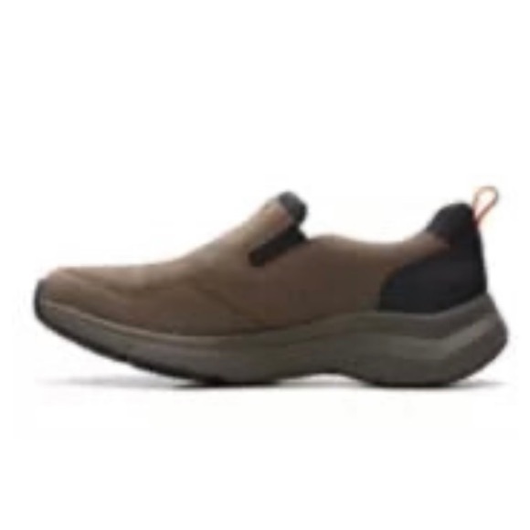 New Clarks Wave 2.0 Edge Dark Taupe Men’s Leather Shoes main image 5
